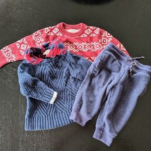 Sold Cat and Jack winter bundle 12 months old
